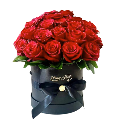 Caja 24 rosas-030A
