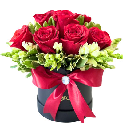 Caja 12 rosas-030B