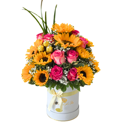 Caja flores mixta-033